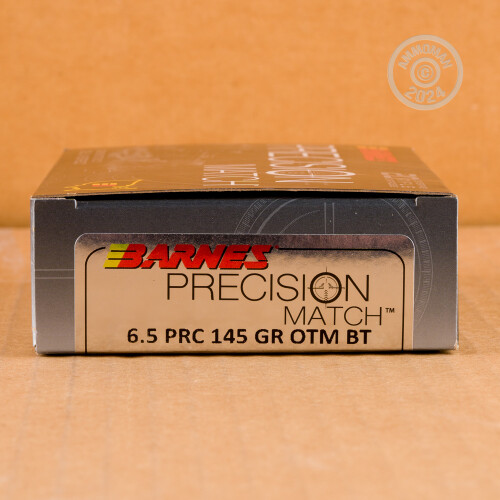 Prc Ammo At Ammoman Barnes Precision Match Grain Otm Bt