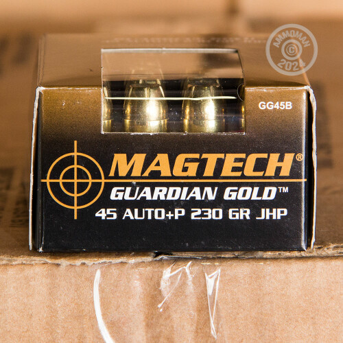 Acp P Ammo Rounds Of Magtech Guardian Gold Grain Jhp At