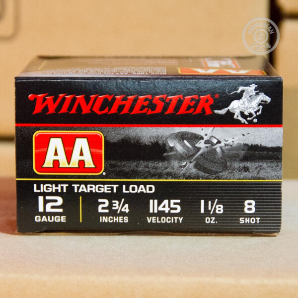 Gauge Ammo Rounds Of Winchester Aa Light Target Grain