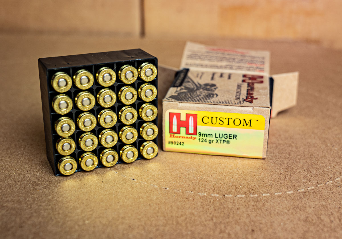 Hornady 9mm XTP ammo