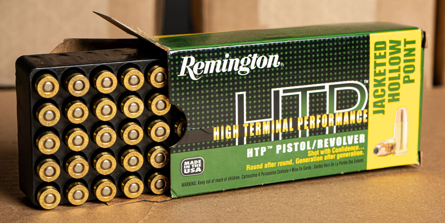 Remington HTP ammo box