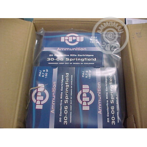 Photo of 30.06 Springfield FMJ ammo by Prvi Partizan for sale.
