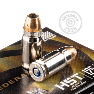 Photo detailing the 357 SIG FEDERAL PERSONAL DEFENSE HST 125 GRAIN JHP (20 ROUNDS) for sale at AmmoMan.com.