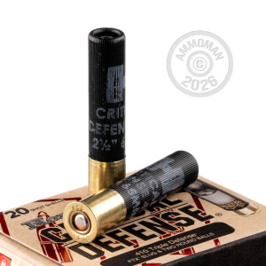 Image of the 410 BORE HORNADY CRITICAL DEFENSE 2-1/2" 235 GRAIN TRIPLE DEFENSE (200 ROUNDS) available at AmmoMan.com.