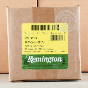 Image of the 44 SPECIAL REMINGTON TARGET 246 GRAIN LRN (50 ROUNDS) available at AmmoMan.com.