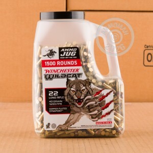 Image of Winchester .22 Long Rifle bulk rimfire ammunition.