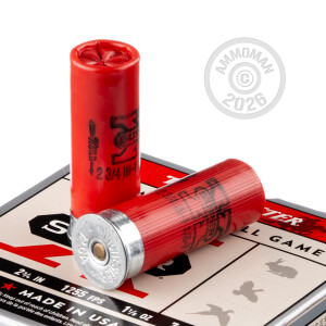 Photo detailing the 12 GAUGE WINCHESTER SUPER-X 2-3/4" #7.5 SHOT (25 ROUNDS) for sale at AmmoMan.com.