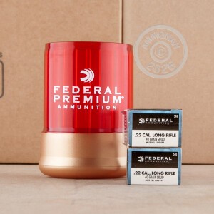 Image of the 22 LR FEDERAL CAN COOLER COMBO 40 GRAIN LRN (1000 ROUNDS) available at AmmoMan.com.
