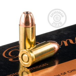 Photograph showing detail of 32 ACP PMC 60 GRAIN JHP (1000 ROUNDS)