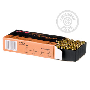 Image of 32 ACP PMC 60 GRAIN JHP (1000 ROUNDS)