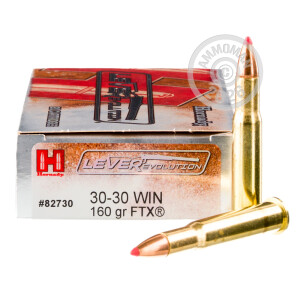 Image of 30-30 WIN HORNADY LEVEREVOLUTION 160 GRAIN FTX (200 ROUNDS)