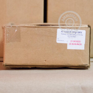 Image of .45 Automatic ammo by Corbon that's ideal for home protection, Subsonic.