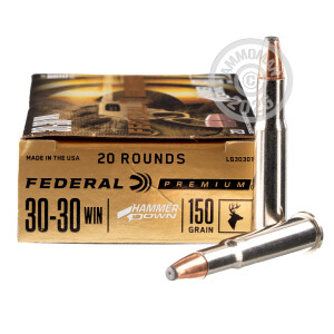 Image of 30-30 FEDERAL HAMMERDOWN 150 GRAIN BONDED SP (200 ROUNDS)