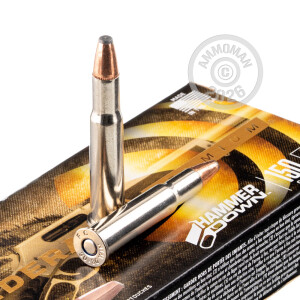 Photo detailing the 30-30 FEDERAL HAMMERDOWN 150 GRAIN BONDED SP (200 ROUNDS) for sale at AmmoMan.com.