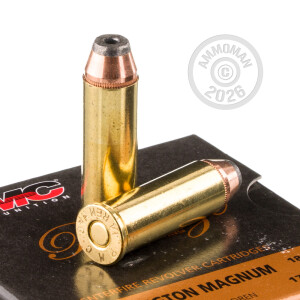 Photograph showing detail of .44 MAGNUM PMC BRONZE 180 GRAIN JHP (500 ROUNDS)