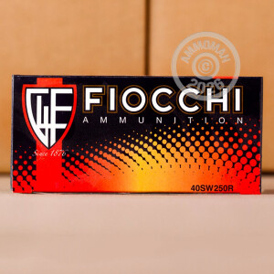 Image of 40 S&W FIOCCHI SHOOTING DYNAMICS 165 GRAIN FMJ-TC (1000 ROUNDS)