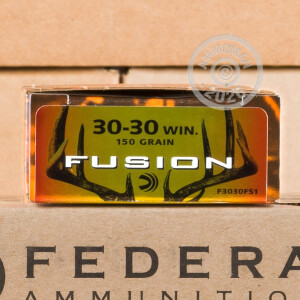 Photograph showing detail of 30-30 FEDERAL FUSION 150 GRAIN FUSION (200 ROUNDS)
