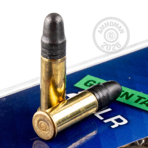 Photograph showing detail of .22 LR CCI GREEN TAG 40 GRAIN LRN (100 ROUNDS)