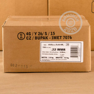 Image of 22 MAGNUM SELLIER & BELLOT 40 GRAIN FMJ (50 ROUNDS)