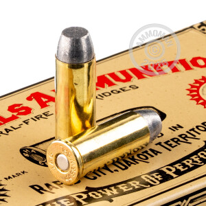 Photograph showing detail of 44 SPECIAL BLACK HILLS AMMUNITION 210 GRAIN LEAD FLAT POINT (50 ROUNDS)