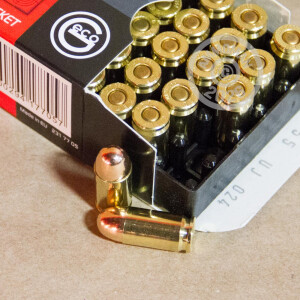 Image of .380 Auto pistol ammunition at AmmoMan.com.