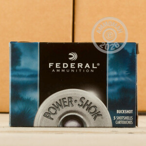  00 BUCK shotgun rounds for sale at AmmoMan.com - 5 rounds.