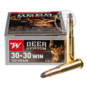 Image of the 30-30 WINCHESTER DEER SEASON XP 150 GRAIN EXTREME POINT (20 ROUNDS) available at AmmoMan.com.