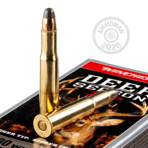 Photo detailing the 30-30 WINCHESTER DEER SEASON XP 150 GRAIN EXTREME POINT (20 ROUNDS) for sale at AmmoMan.com.