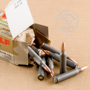 Photo of 223 Remington FMJ ammo by Wolf for sale.
