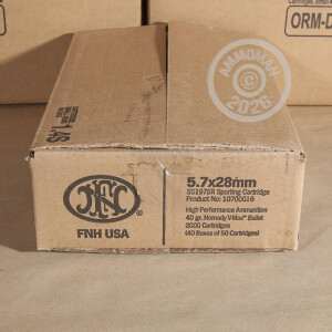 Image of 5.7X28MM FN HERSTAL 40 GRAIN V-MAX (50 ROUNDS)