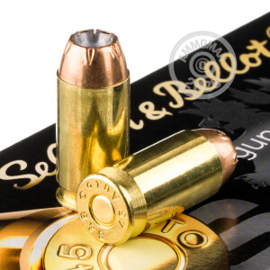 Image of the 45 ACP SELLIER & BELLOT 230 GRAIN JHP (1000 ROUNDS) available at AmmoMan.com.