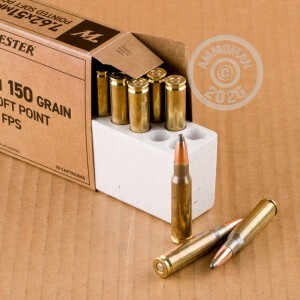 Photograph showing detail of 7.62X51 WINCHESTER 150 GRAIN PSP (200 ROUNDS)