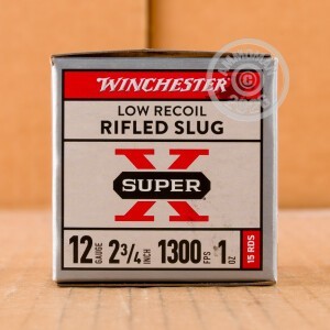 Photograph of Winchester 12 Gauge ammo for shotgun shooters.