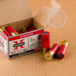 Photo showing 150 rounds of 12 Gauge ammo made by Winchester.