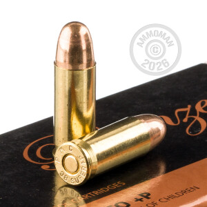 Image of the 38 SUPER +P PMC 130 GRAIN FMJ (50 ROUNDS) available at AmmoMan.com.