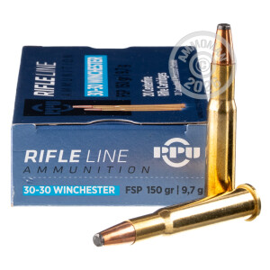 Image of 30-30 Winchester rifle ammunition at AmmoMan.com.
