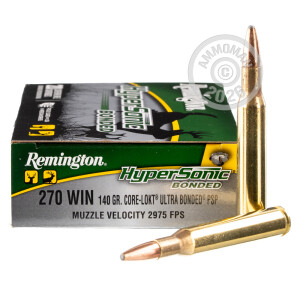 Image of 270 WIN REMINGTON HYPERSONIC BONDED 140 GRAIN PSP (20 ROUNDS)