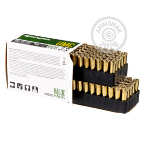 Image of the .38 SPECIAL +P REMINGTON UMC 125 GRAIN SJHP (100 ROUNDS) available at AmmoMan.com.