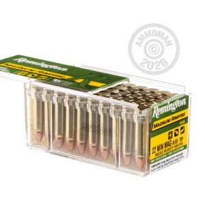 Image of 22 WMR REMINGTON MAGNUM RIMFIRE 40 GRAIN PSP (500 ROUNDS)