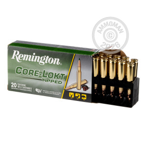 Image of 308 WIN REMINGTON CORE-LOKT TIPPED 150 GRAIN POLYMER TIP (20 ROUNDS)