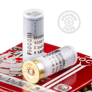 Image of 12 GAUGE FIOCCHI 2-3/4" 1-1/8 OZ. #8 SHOT (250 ROUNDS)