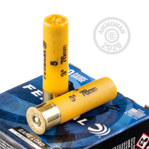 Photo detailing the 20 GAUGE FEDERAL GAME LOAD HI-BRASS 3" 1-1/4 OZ. #5 SHOT (250 ROUNDS) for sale at AmmoMan.com.