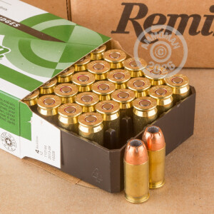 An image of .45 Automatic ammo made by Remington at AmmoMan.com.