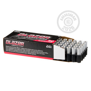 Image of the .38 SPECIAL +P CCI BLAZER 125 GRAIN JHP (50 ROUNDS) available at AmmoMan.com.