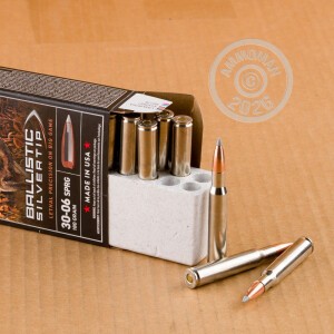 Image of 30-06 SPRINGFIELD WINCHESTER BALLISTIC SILVERTIP 180 GRAIN POLYMER TIP (20 ROUNDS)