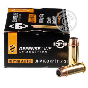 Image of 10MM PRVI PARTIZAN 180 GRAIN JHP (50 ROUNDS)
