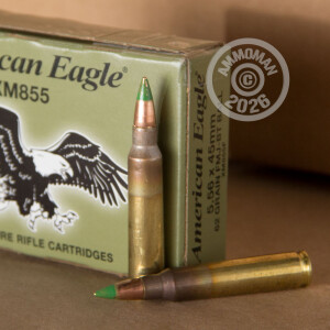 A photo of a box of Federal ammo in 5.56x45mm.