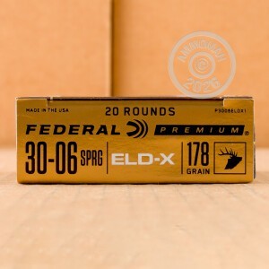 Image of 30-06 SPRINGFIELD FEDERAL 178 GRAIN ELD-X (20 ROUNDS)