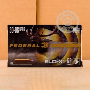 Image of 30-06 SPRINGFIELD FEDERAL 178 GRAIN ELD-X (20 ROUNDS)