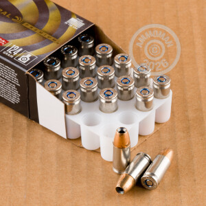 Photograph showing detail of 9MM LUGER FEDERAL PREMIUM 124 GRAIN HYDRA-SHOK JHP (500 ROUNDS)